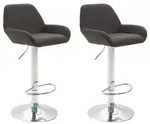 CLP Barhocker, Dunkelgrau, Metall, 51x89x52 cm, Esszimmer, Barm&ouml;bel, Barhocker