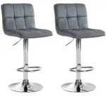 CLP Barhocker, Dunkelgrau, Metall, 46x94x47 cm, Esszimmer, Barm&ouml;bel, Barhocker