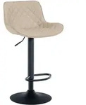 CLP Barhocker, Creme, Metall, 48x81x54 cm, Esszimmer, Barm&ouml;bel, Barhocker