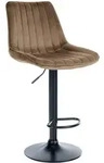 CLP Barhocker, Braun, Metall, 49.5x91x50 cm, Esszimmer, Barm&ouml;bel, Barhocker