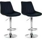 CLP Barhocker, Schwarz, Metall, 49.5x91x50 cm, Esszimmer, Barm&ouml;bel, Barhocker
