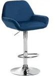 CLP Barhocker, Blau, Metall, 51x89x52 cm, Esszimmer, Barm&ouml;bel, Barhocker