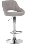 CLP Barhocker, Grau, Metall, 47x85x48 cm, Esszimmer, Barm&ouml;bel, Barhocker