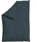 Schlafgut Bettdeckenbezug Knitted Jersey, Dunkelgrau, Textil, Uni, 135-140x200...