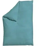 Schlafgut Bettdeckenbezug Knitted Jersey, Pastellblau, Textil, Uni, 135-140x200...