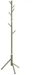 Kleiderst&auml;nder, Gr&uuml;n, Metall, 48x173x48 cm, standfeste F&uuml;&szlig;e, Jackenhalter,