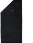 Cawoe Duschtuch, Schwarz, Textil, 80x160 cm, Badtextilien, Duscht&uuml;cher