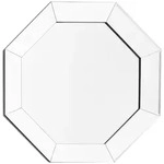Kayoom Wandspiegel, Silber, Metall, Glas, Holzwerkstoff, 60x60x4 cm, Spiegel,