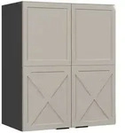 Vicco H&auml;ngeschrank, Grau, Anthrazit, Holzwerkstoff, 3 F&auml;cher, Rechteckig,