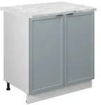 Vicco Sp&uuml;lenunterschrank, Hellblau, Wei&szlig;, Holzwerkstoff, 1 F&auml;cher,...