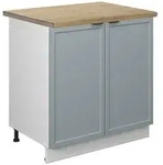 Vicco Sp&uuml;lenunterschrank, Hellblau, Wei&szlig;, Holzwerkstoff, 1 F&auml;cher,...