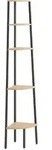 vidaXL Regal, Hellbraun, Holz, Strukturbuche, Rechteckig, 45.5x180x31.5 cm,