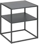 Mid.you Beistelltisch, Schwarz, Metall, eckig, 45x50.5x40 cm, Wohnzimmer,
