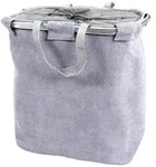 MCW W&auml;schesammler, Hellgrau, Textil, 52x54x32 cm, Ordnen & Aufbewahren,