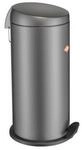 Wesco Abfallsammler Capboy Maxi, Graphit, Edelstahl, Metall, 22 L, 60 cm, K&uuml;chen,