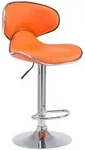 CLP Barhocker, Orange, Metall, 46x88x49 cm, Esszimmer, Barm&ouml;bel, Barhocker