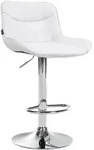 CLP Barhocker, Wei&szlig;, Metall, 49x85x51 cm, Esszimmer, Barm&ouml;bel, Barhocker