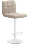 CLP Barhocker, Creme, Metall, 46x94x47 cm, Esszimmer, Barm&ouml;bel, Barhocker