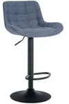 CLP Barhocker, Blau, Metall, 48x81x54 cm, Esszimmer, Barm&ouml;bel, Barhocker
