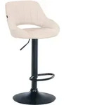 CLP Barhocker, Creme, Metall, 47x85x48 cm, Esszimmer, Barm&ouml;bel, Barhocker