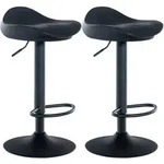 CLP Barhocker, Schwarz, Metall, 39x66x40 cm, Esszimmer, Barm&ouml;bel, Barhocker