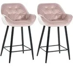 CLP Barhocker, Pink, Metall, 54x103x57.5 cm, Esszimmer, Barm&ouml;bel, Barhocker