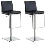 CLP Barhocker, Schwarz, Metall, 42x86x44 cm, Esszimmer, Barm&ouml;bel, Barhocker