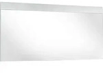 Carryhome Wandspiegel Adana, Wei&szlig;, Glas, Holzwerkstoff, rechteckig, 134x63x3 cm,