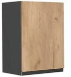 Vicco H&auml;ngeschrank, Honigeiche, Anthrazit, Holzwerkstoff, 1 F&auml;cher, Rechteckig,