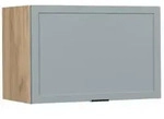 Vicco H&auml;ngeschrank, Hellblau, Honigeiche, Holzwerkstoff, 1 F&auml;cher, Rechteckig,