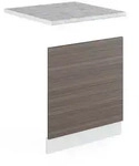Vicco Frontblende, Grau, Wei&szlig;, Holzwerkstoff, Rechteckig, 60x57.2x1.6 cm,...