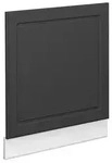 Vicco Frontblende, Anthrazit, Wei&szlig;, Holzwerkstoff, Rechteckig, 60x67.4x1.6 cm,