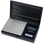 Intirilife Feinwaage, Schwarz, Metall, 7.8x1.9x12.8 cm, Kochen, K&uuml;chenhelfer,