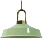 Bamyum Pendelleuchte, Mintgr&uuml;n, Metall, 40x32x40 cm, Lampen & Leuchten,