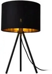 lux.pro Tischleuchte, Schwarz, Metall, 30x51x30 cm, Lampen & Leuchten,