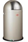 Wesco Abfallsammler Pushboy, Silber, Metall, 50 L, 75.5 cm, K&uuml;chen,