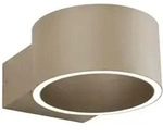 Neuhaus Pure Led-Wandleuchte Pure Clipse, Braun, Metall, Kunststoff, F, 15x8x18.5 cm,