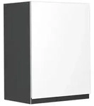 Vicco H&auml;ngeschrank, Wei&szlig;, Anthrazit, Holzwerkstoff, 1 F&auml;cher, Rechteckig, 45x60x31