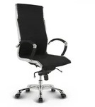 Versee B&uuml;rostuhl, Schwarz, Metall, 1-Sitzer, 60x115x60 cm, Arbeitszimmer,