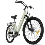 Touroll E-Bike, Hellgr&uuml;n, Metall, 25 cm, Freizeit, E-Mobilit&auml;t, E-Bikes