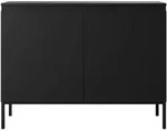 Selsey Sideboard, Schwarz, Metall, 100x77x35 cm, Wohnzimmer, Kommoden & Sideboards,