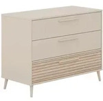 Paidi Wickelkommode Eefje, Beige, Holzwerkstoff, 3 Schublade(n) Schubladen,