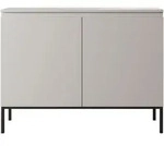 Selsey Sideboard, Beige, Metall, 100x75.5x35 cm, Wohnzimmer, Kommoden & Sideboards,