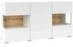 Petits-meubles Sideboard, Wei&szlig;, Holzwerkstoff, 120x62x35 cm, Wohnzimmer, Kommoden &