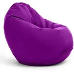 Bruni Sitzack, Violett, Kunststoff, Organisch, 90x90x90 cm, Handmade Quality,
