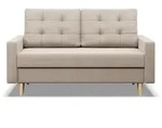 Sofa, Beige, Textil, 2-Sitzer, 152x88x92 cm, Wohnzimmer, Sofas & Couches, Sofas,