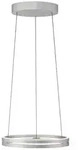 Neuhaus Pure Led-Pendelleuchte Pure E-Loop, Grau, Metall, F, 50x350x50 cm,