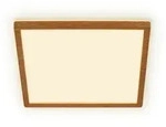 Briloner Led-Paneel Tava Wood, Hellbraun, Kunststoff, quadratisch,quadratisch, F,