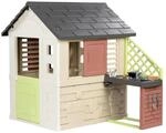 Smoby Spielhaus, Salbeigr&uuml;n, Kunststoff, 99x114.70x23.60 cm, Freizeit & Co,