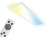 Led-Paneel Slim, Wei&szlig;, Kunststoff, rechteckig,rechteckig, 20x3x98 cm, Lampen &
